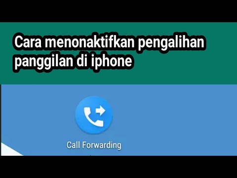 Video: Bagaimana cara saya meneruskan panggilan iPhone 8 saya?