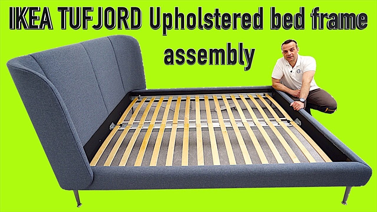 Regeneratie account Magazijn Ikea TUFJORD Double bed assembly instructions - YouTube