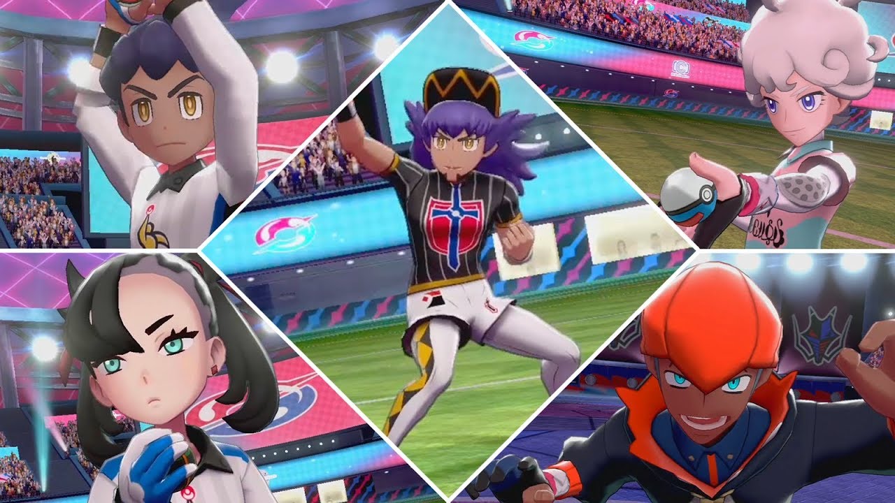 Pokémon Sword & Shield - All Championchip fights