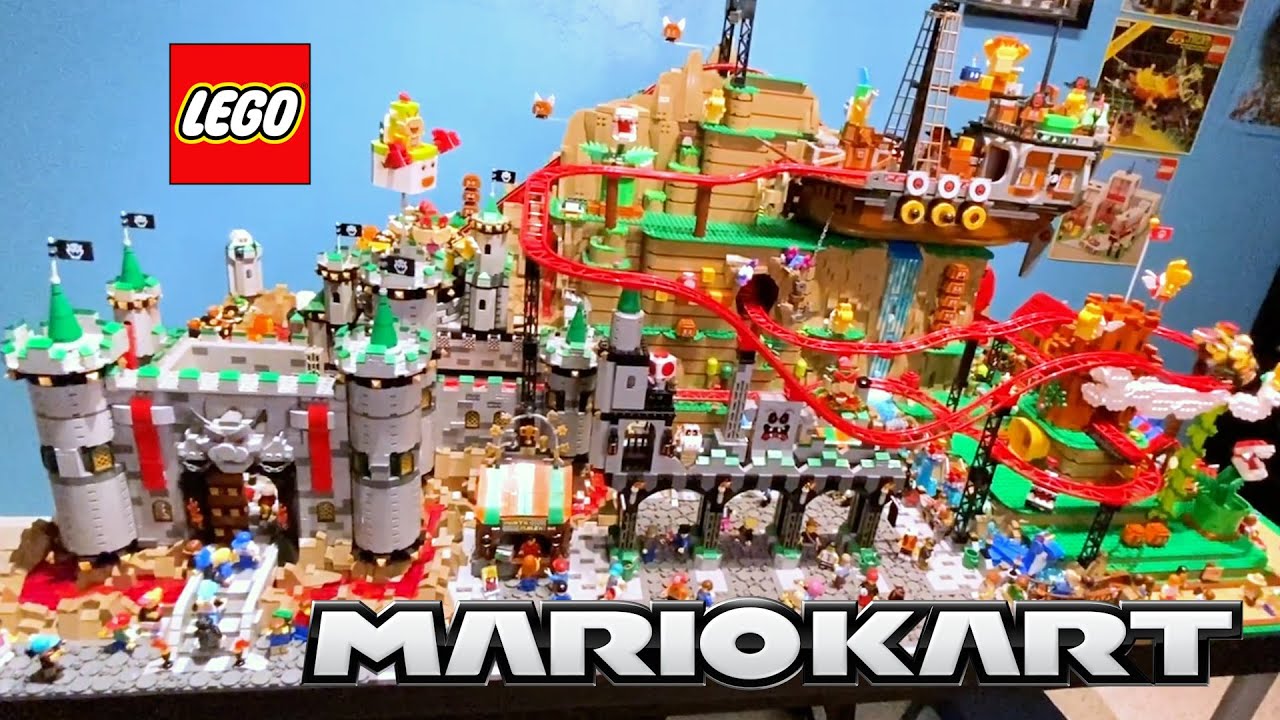 LEGO Super Mario MOC - Mario Kart Track 