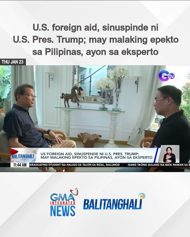 U.S. foreign aid, sinuspende ni U.S. Pres. Trump; may malaking epekto sa Pilipinas... | Balitanghali