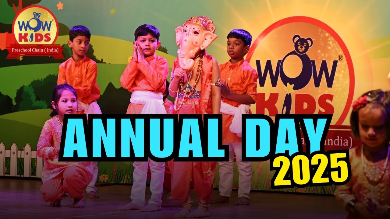 Welcome Dance Performance | WowKids Preschool Annual Day 2025 ✨