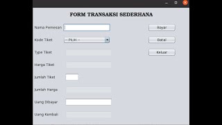 Celebrity B PEMROGRAMAN VISUAL  JAVA PART 14 - RESPON CUY,,, membuat button reset dan keluar Wealth