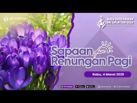 SaRen Pagi | 4 Mar 2026 | Manjadi Pelaku Estafet Kehidupan