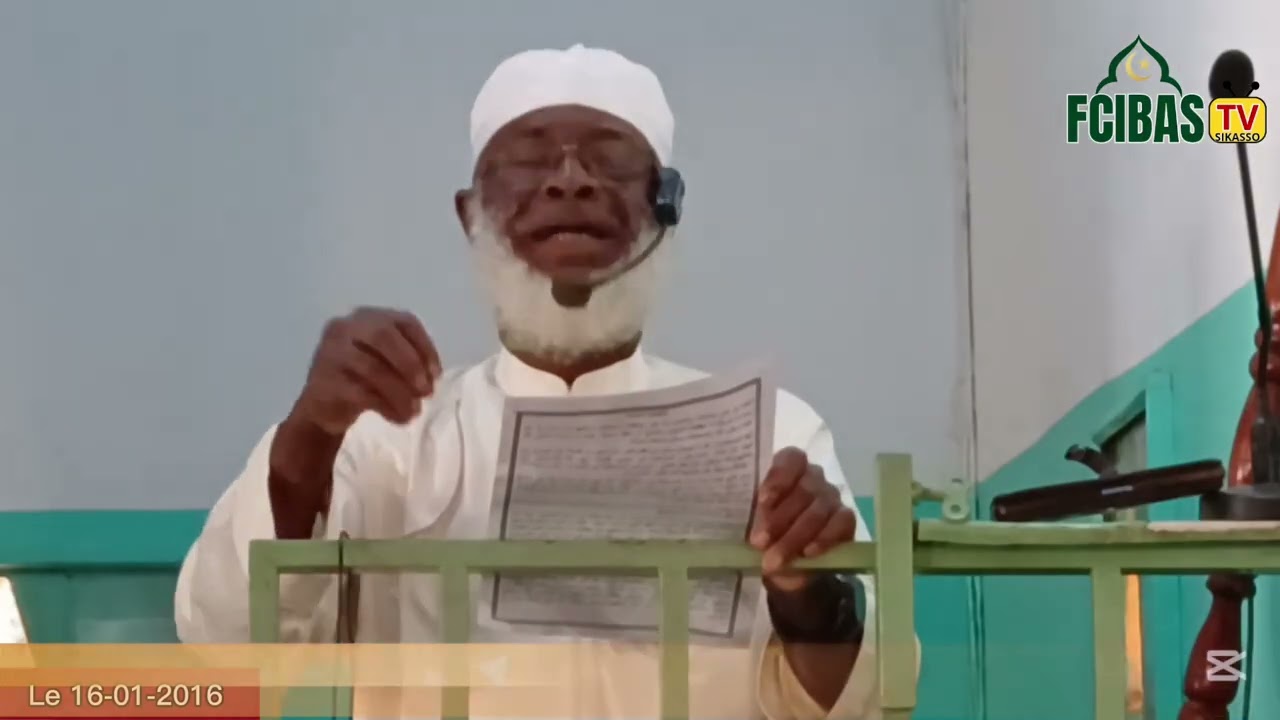 KUTUBA IMAM MOHAMED SOGODOGO DU 16-01-2026