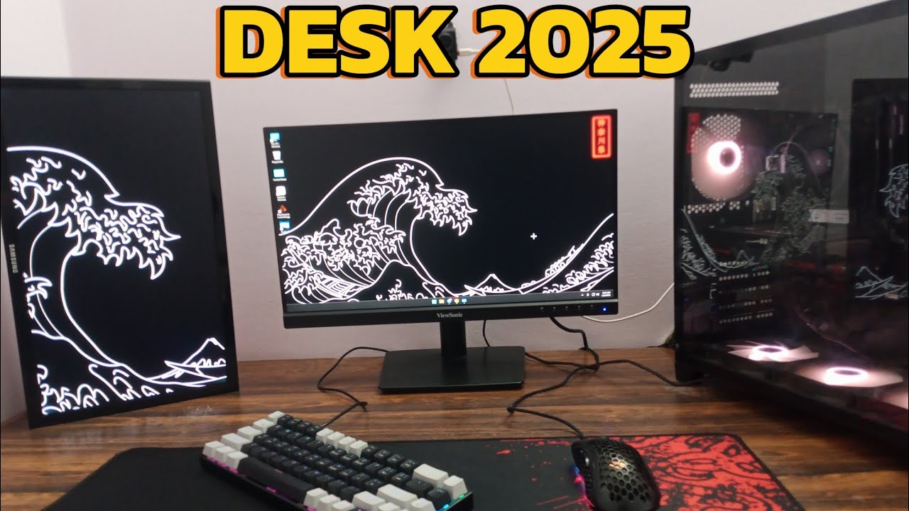 MY LAST/FINAL Gaming Desk Setup Tour - 2025! বাংলা - YouTube