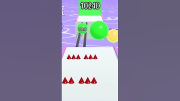 BALL RUN 2048 😱 INFINITY Gameplay ♾️ || #shorts #trending #veeruthegame