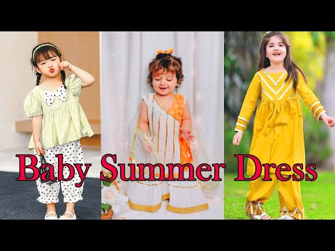 Latest Baby Girls Summer Wear Dresses Design | kids Summer Dress 2023 | Frocks Designs For Baby Girl