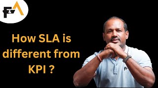 How SLA is different from KPI ?