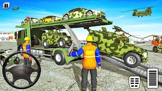 Army Car Transporter 2019 : Airplane Pilot game | YouTube Gaming screenshot 5