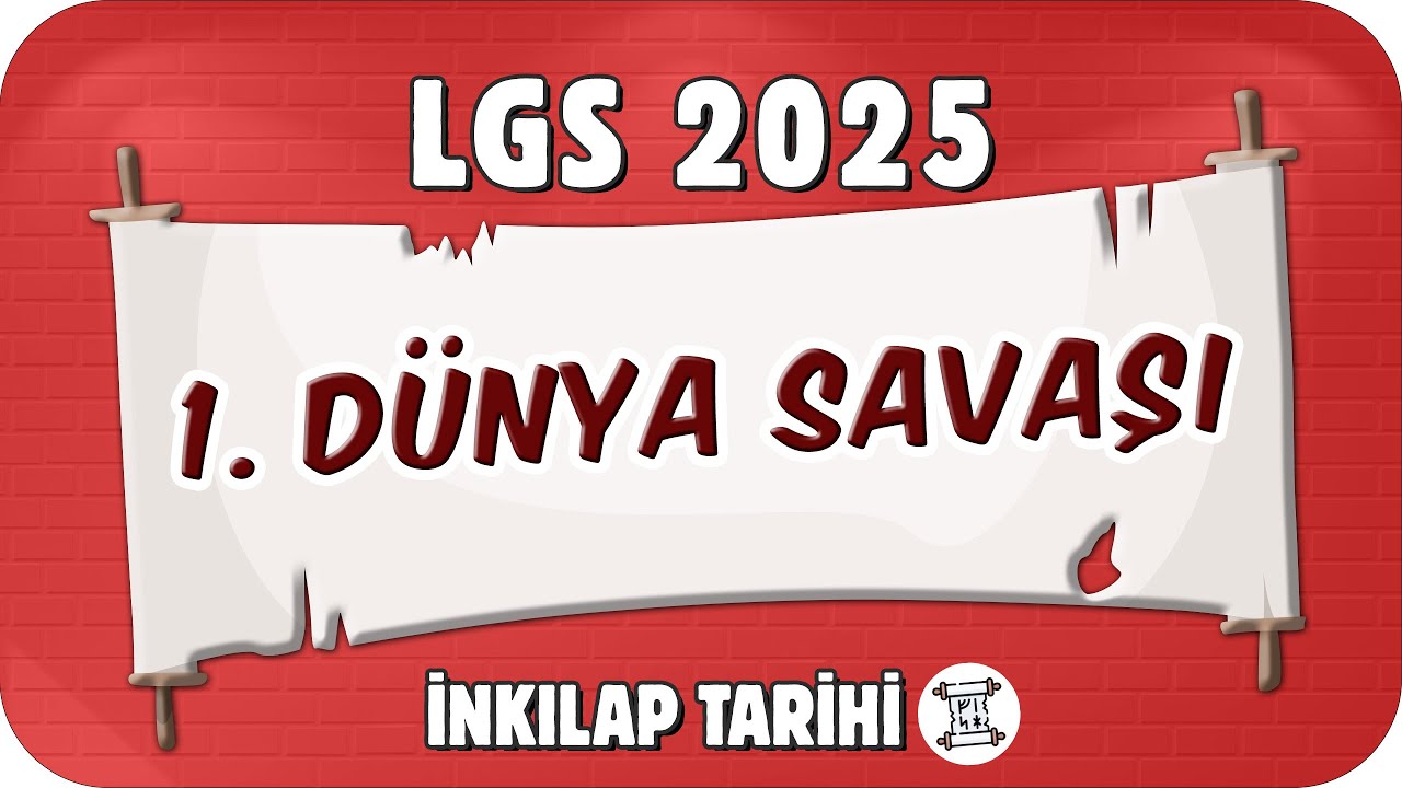 Osmanlı'nın Son Savaşı: 1. Dünya Savaşı 📕 8. Sınıf İnkılap #2025LGS