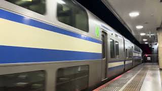 全廃間近！響くIGBT！E217系馬喰町駅発車シーン