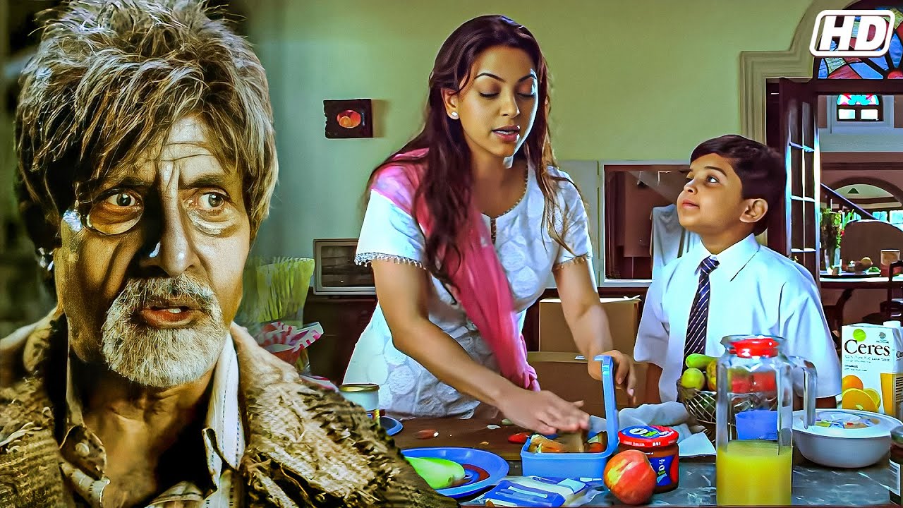 इस घर में एक भूत रहता है, क्या तुम्हें मालूम है? डर लगे तो मुझे बुला.| Amitabh Bachchan, Juhi Chawla