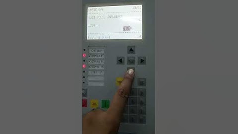 Siprotec 7SJ66  Multifunctional Relay Parameter setting