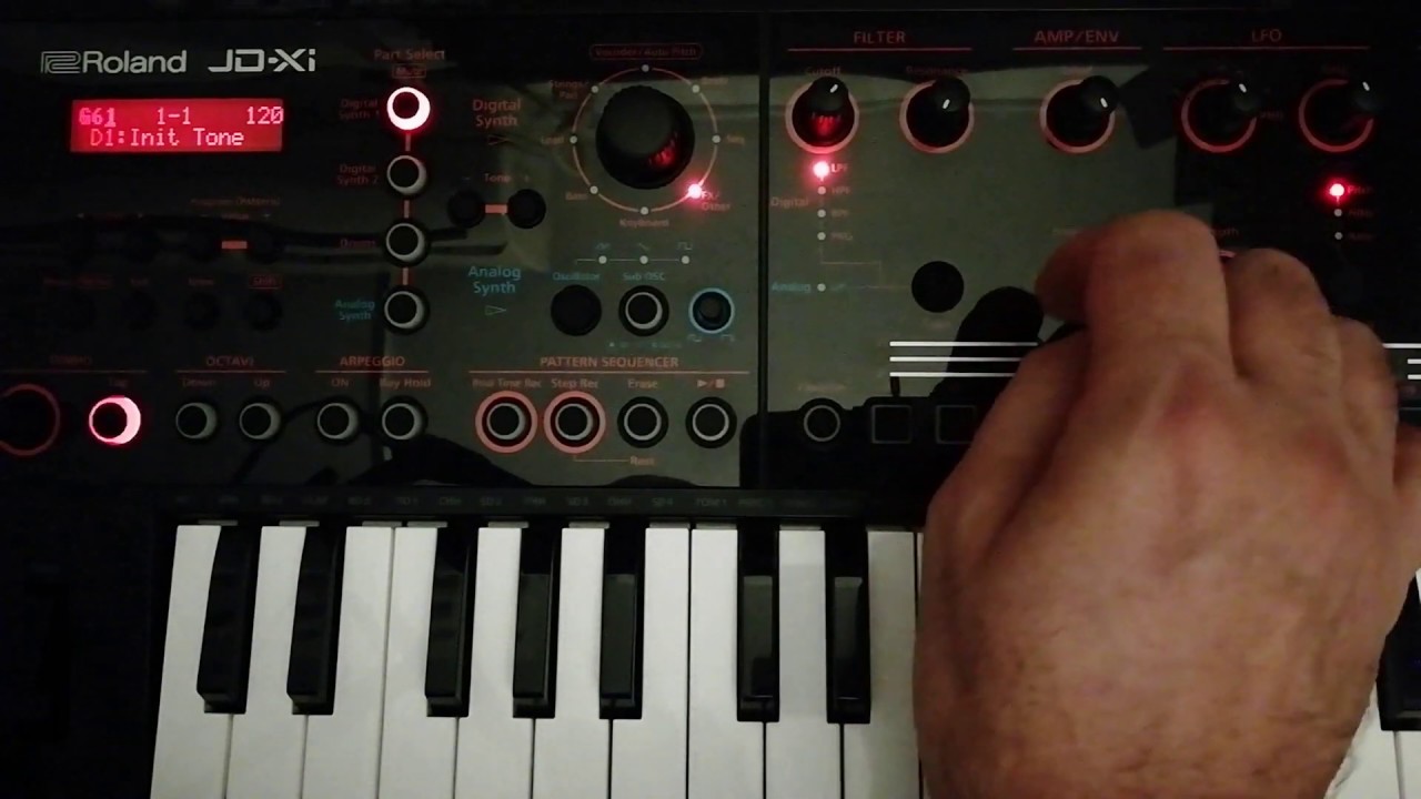 Tutorial Roland JD-Xi 17 Arpegiador