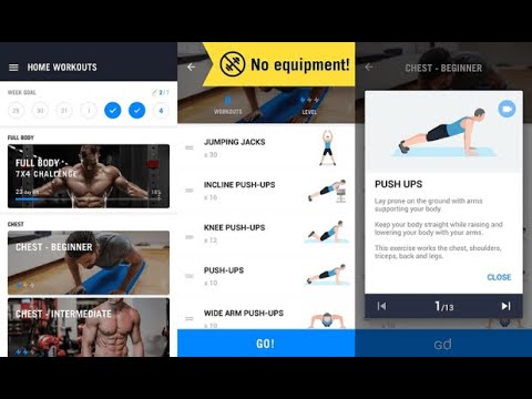 home workout - no equipment app