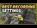 The Best OBS Recording Settings