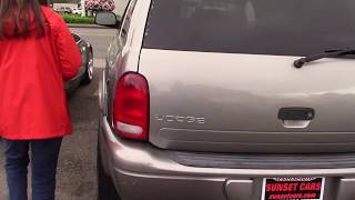 Athlete Statistics 2001 Dodge Durango SLT (Stock #97625) at Sunset Cars of Auburn