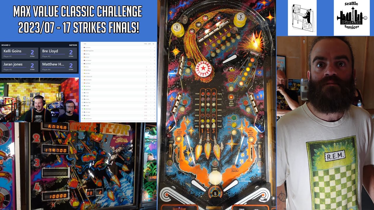 Seattle Pinball Max Value Classic Match play Qualifying - July 2023