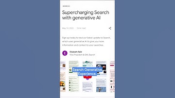 Integrating generative AI in Google Search