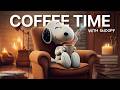 Coffee Time with Snoopy ☕ Cozy Relaxing Music for Stress Relief, Sleep &amp; Calm Nights