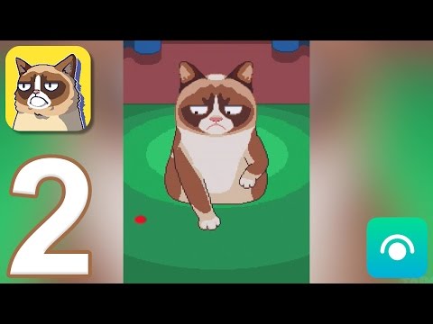 Grumpy Cat's Worst Game Ever - Gameplay Walkthrough Part 2 - Garden: All Games (iOS, Android)