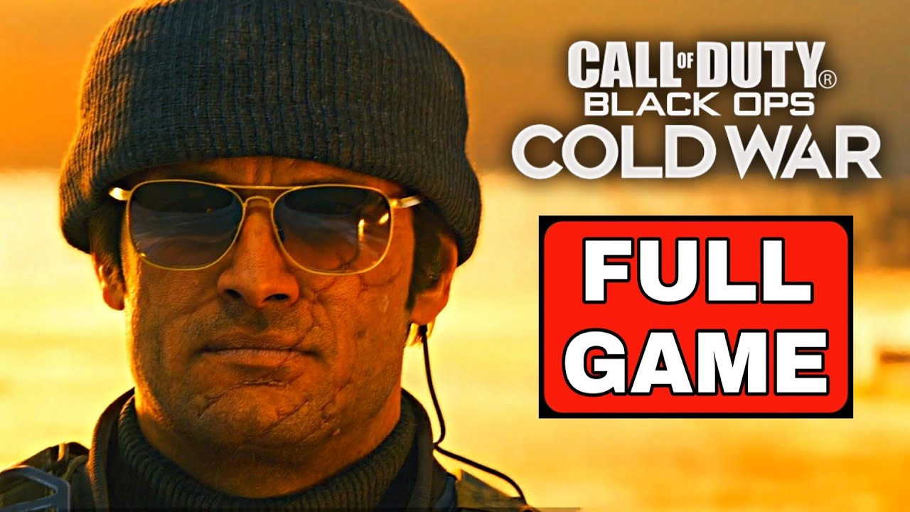 CALL OF DUTY BLACK OPS COLD WAR Gameplay Walkthrough Campaign FULL GAME ALL ENDINGS (No Commentary)