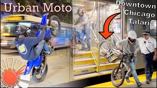 Wheelie’s in Chicago Talaria Sting R MX4's - Urban Freeride