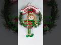 Factory wholesale Christmas elf wreath #christmas #christmasfactory #christmaself #christmastree