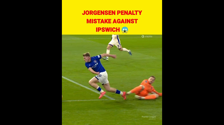 Jorgensen Mistake in Chelsea vs Ipswich 😱