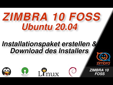 Zimbra  10 (Opensource Edition) Installationspakete selbst erstellen [GERMAN]