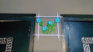 Diy wall hanging decor #how to make walldecore #paperwallcraft #diycrafts #wallhangingcraftdecor 