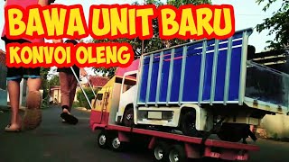 KONVOI MINIATUR TRUK LAGI GAESS ZONA OLENG 😱Ft. Saprol Speed