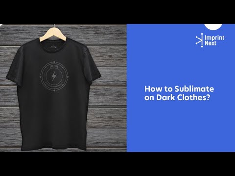 How to do sublimation printing on dark shirts - Quora