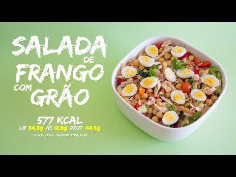 Salada de Frango com Grão