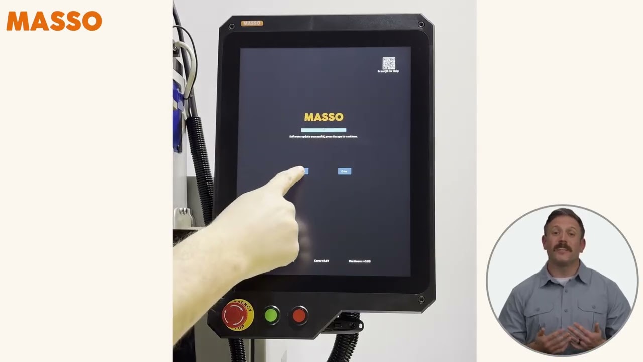 MASSO-Techniktipp: Software auf MASSO G3 und G3 Touch installieren