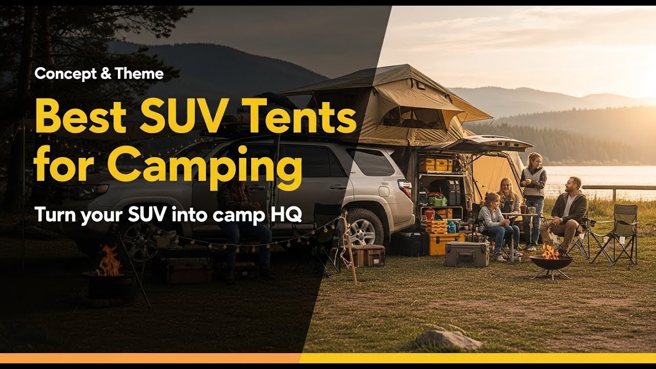 Топ-5 палаток для внедорожников для кемпинга 2026 года | Обзор водонепроницаемых палаток для внед...