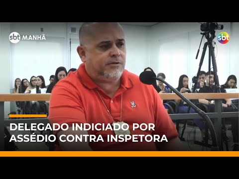 Video delegado-e-indiciado-por-assedio-sexual-contra-policial-civil-no-rs-sbt-manha