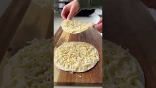AIRFRYER CHEESE TORTILLA #tiktokfoodie #tiktokvideo