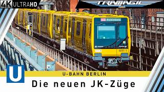 U-Bahn Berlin: Die neuen JK-Züge | 4K