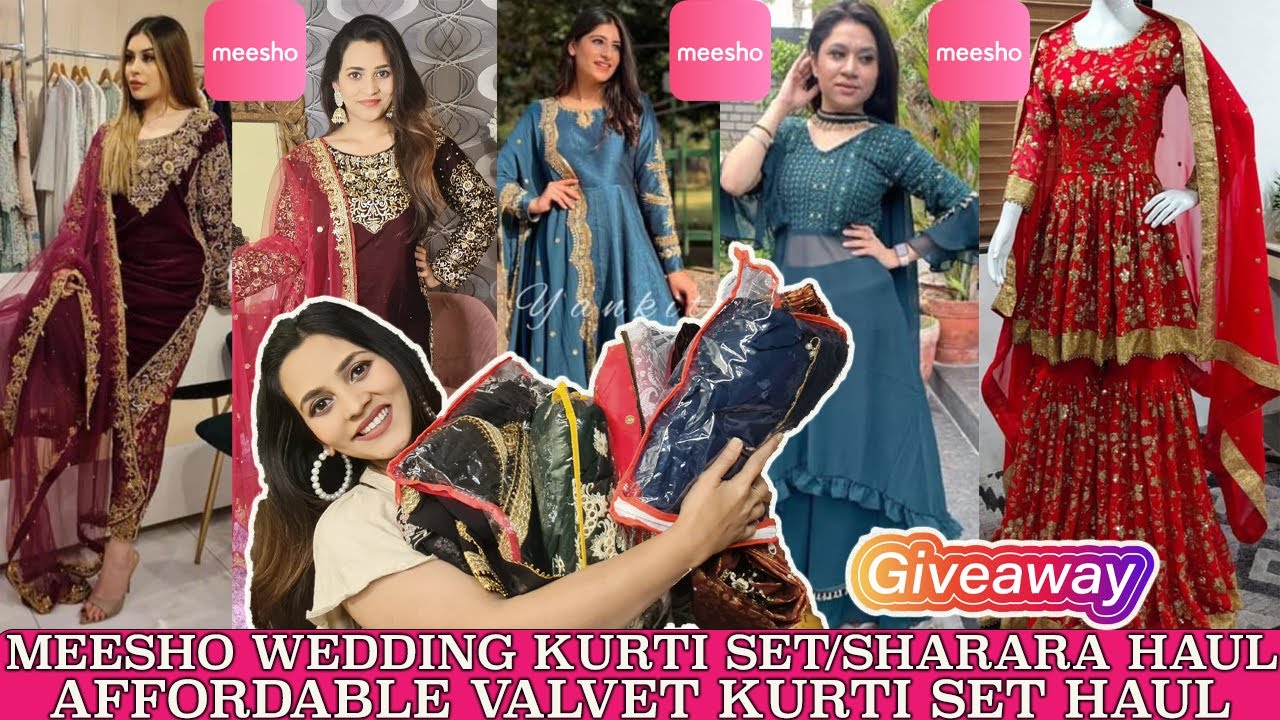 Wedding &party wear fancy kurti set - Women - 1761935538