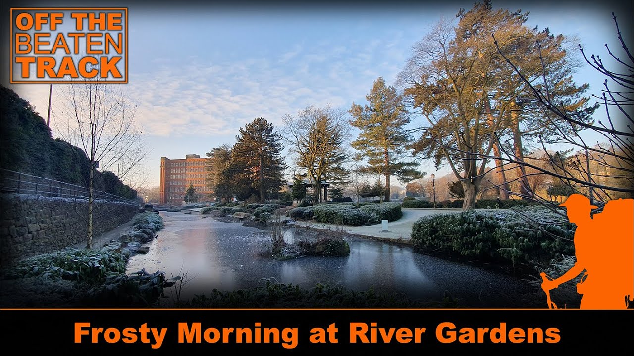 Frosty Morning at Belper River Gardens (Derbyshire)