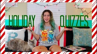 Taking Buzzfeed Holiday Quizzes!