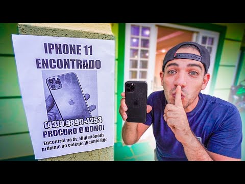 FINGI ENCONTRAR IPHONE 11 PRA VER QUANTOS MENTIROSOS LIGAM