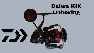 Daiwa KIX Fishing reel unboxing.