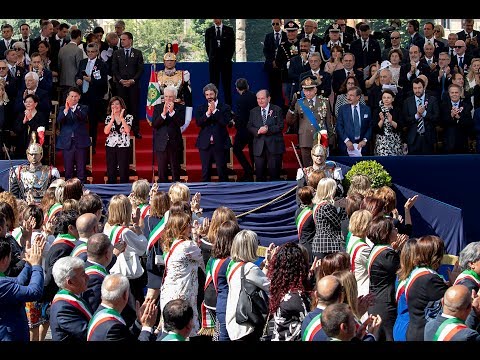 Video: In Occasione Della Giornata Della Proclamazione Della Repubblica Italiana Of