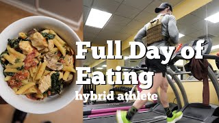 FULL DAY OF EATING | HYBRID ATHLETE DIET