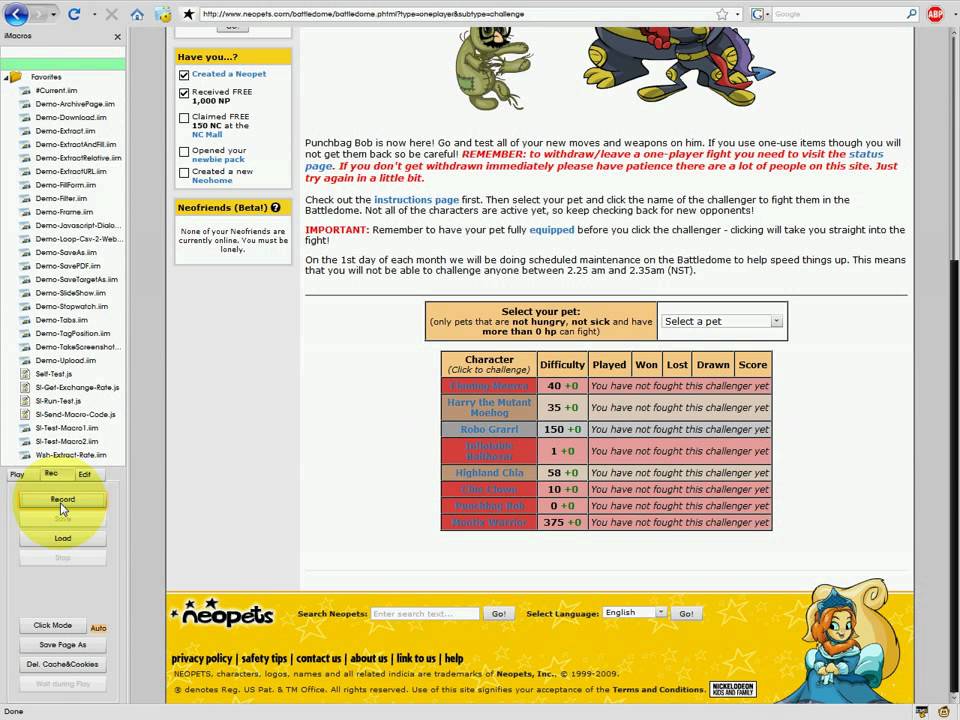 Neopets - How to get Battle faerie av easily!