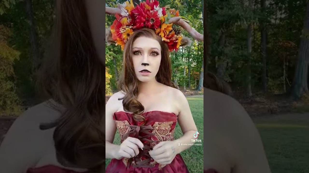 Faun Cosplay (Bones for a Flower Crown)🦴