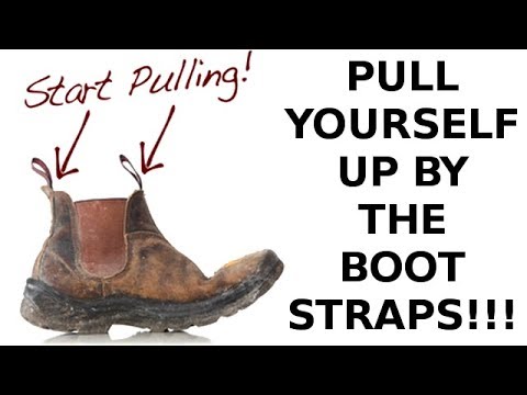 pulling up the boots